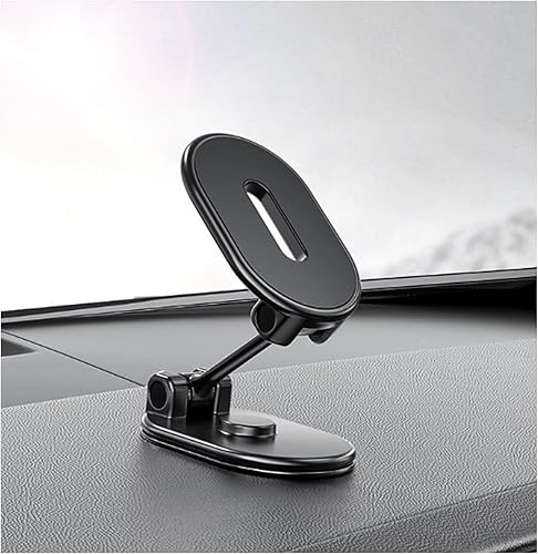 Soporte magnético de teléfono para automóvil, soporte giratorio de 360 grados para teléfono celular con 8 imanes fuertes, soporte adhesivo para