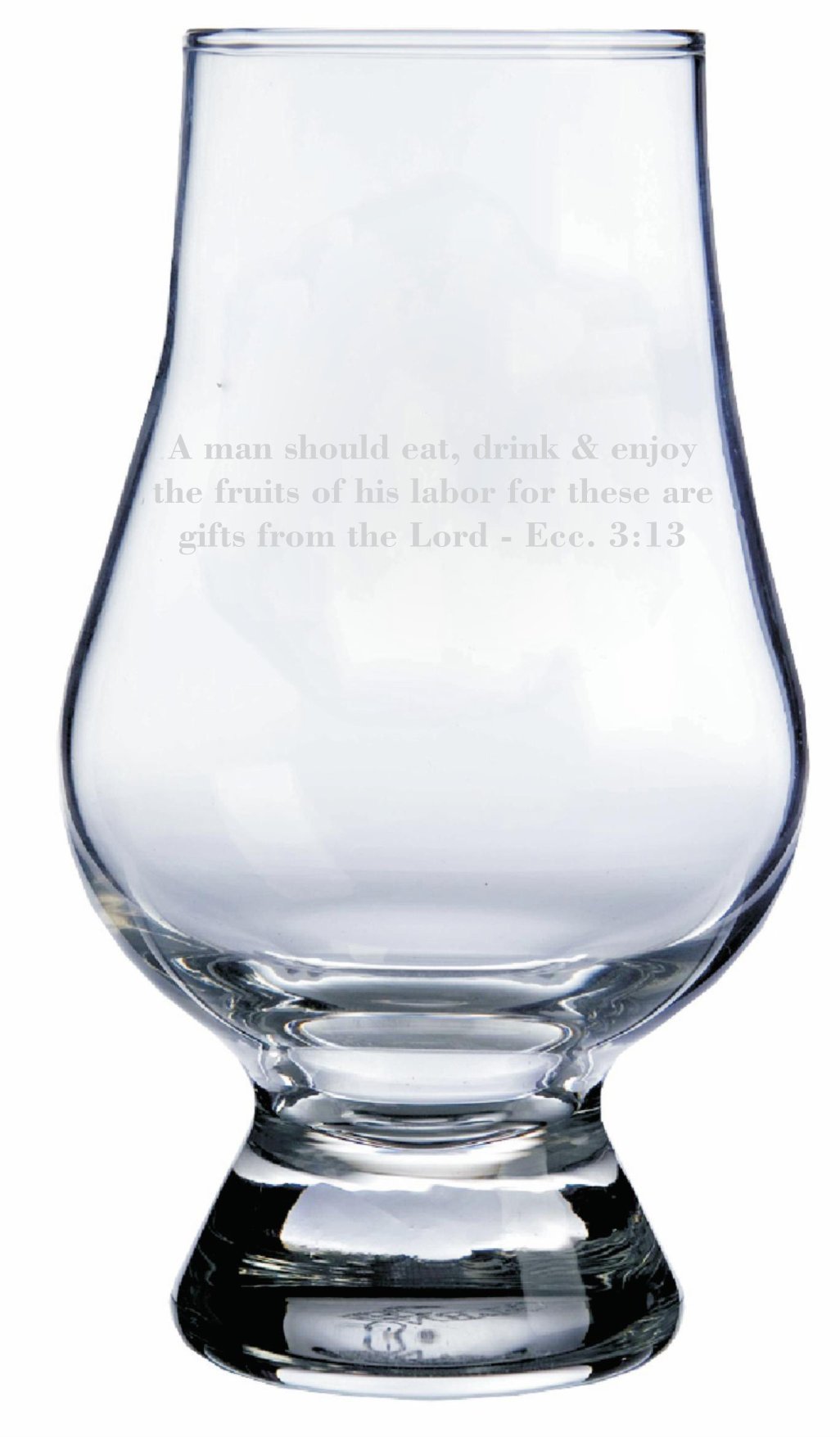 GLENCAIRNFruits Of Labor Quote Whisky Glass