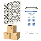 QR Code Smart Labels for Storage Bins & Boxes – 48 Colorful Tags(4 Sheets: Round) - No App, No Fees - QR Code Stickers for Easy Organization, Moving, Packing & Inventory