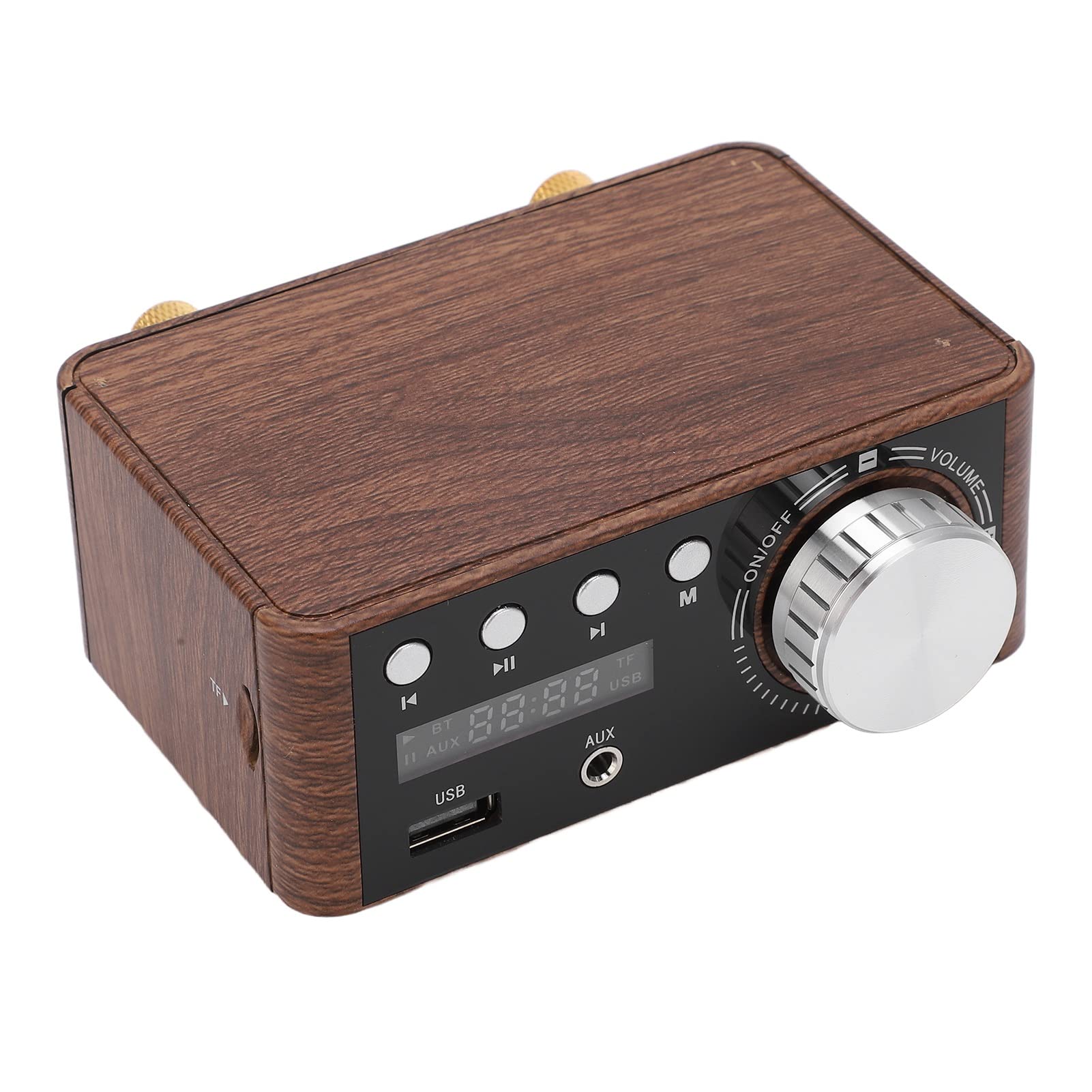Mini Bluetooth 5.0 Amplificatore di Potenza DC9V-24V Dual 50W Canali 2.0 Stereo HiFi Amplificatore Digitale USB Altoparlante Domestico con Ingresso USB per Altoparlante Stereo HiFi Domestico