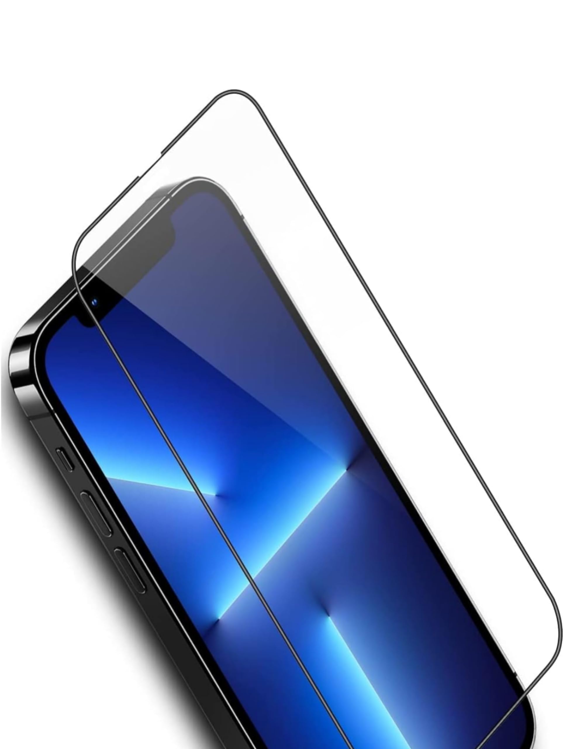 Tempered Glass Screen Protector Compatible For Iphone 13 And For Iphone 13 Pro With Edge To Edge Coverage And Easy Installation Kit For Cellphone