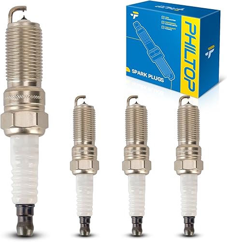 PHILTOP Bujías de iridio dobles 90083, LTR5BI-13 3811 Reemplazo para Mazda3 Mazda6 2006-2013, Mazda6 2008-2010 y Mazda5 2012-2015, CX7 2010-2012,