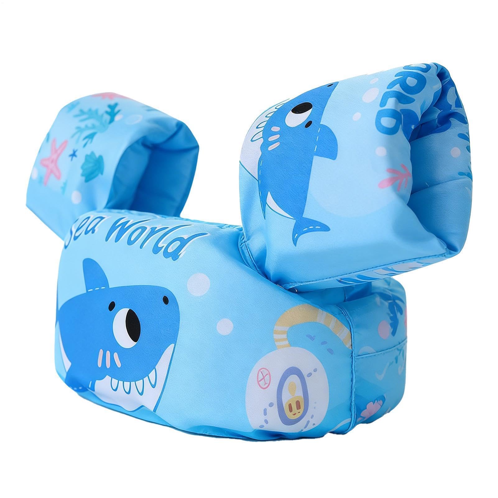 Chaleco De Natación Para Niños, Chaleco Flotante Ajustable Entrenamiento Con Para Los Brazos, Chaleco De Seguridad Para Niños, Flotadores De Natación Aprende A Entrenar Abrigo