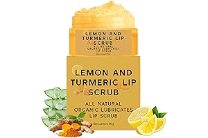 Turmeric Lemon Lip Scrub: Exfoliate, Nourish, Rejuvenate