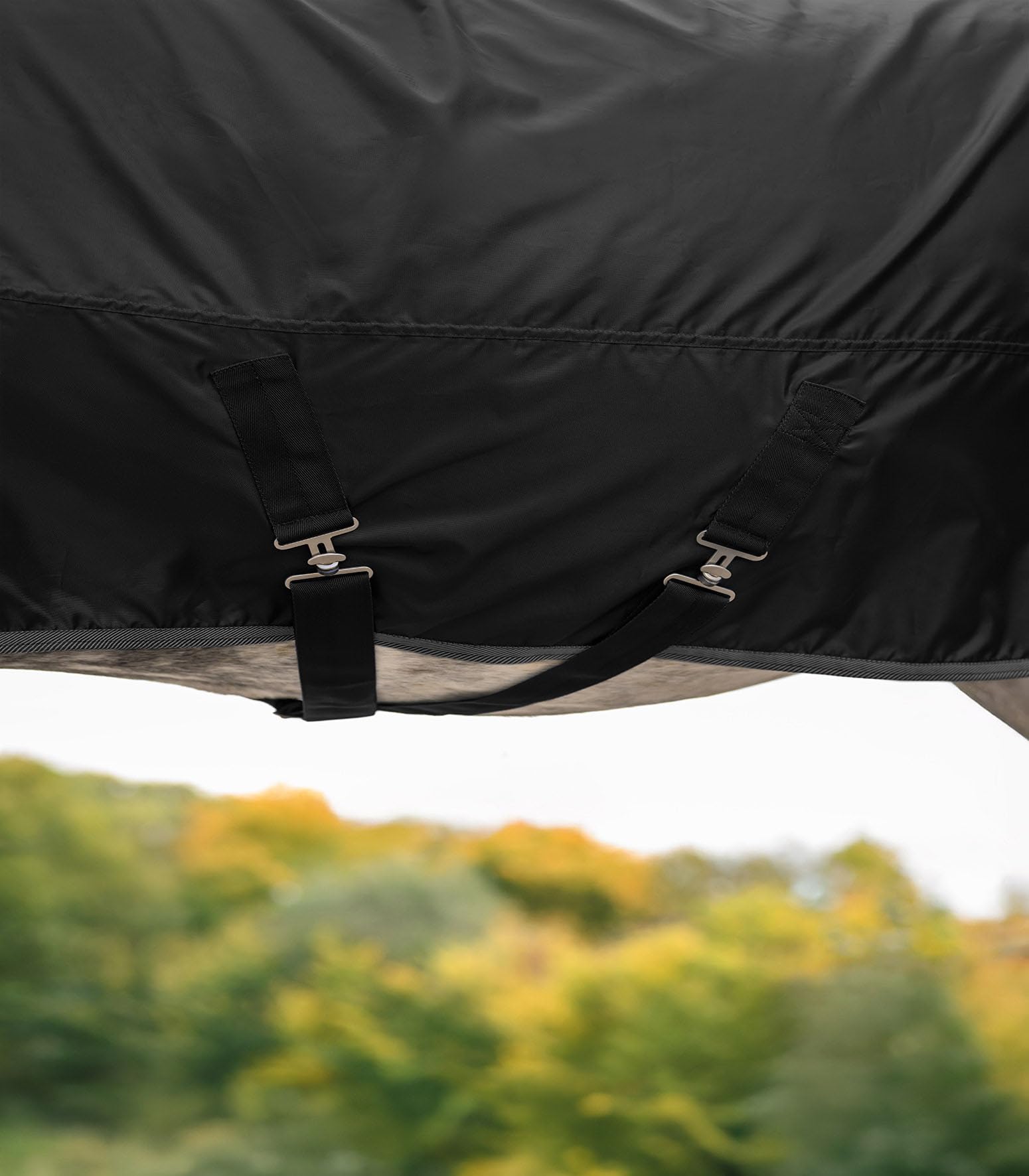 WALDHAUSEN Economic Regendecke, schwarz, 135 cm