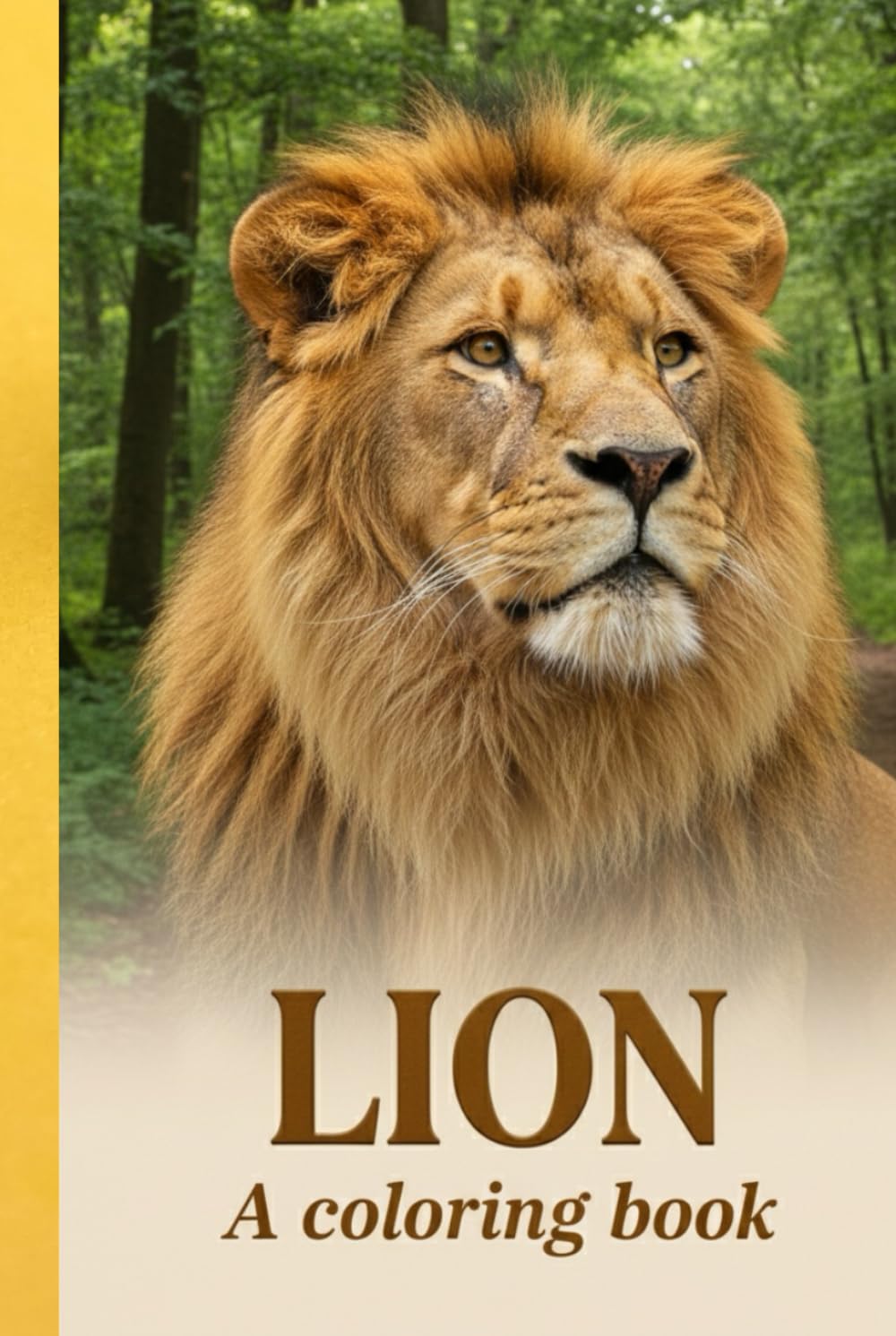 Lion Coloring Book for Kids Ages 5–15 Fun & Relaxing Lion Coloring Pages for Children, Teens, and Animal Lovers