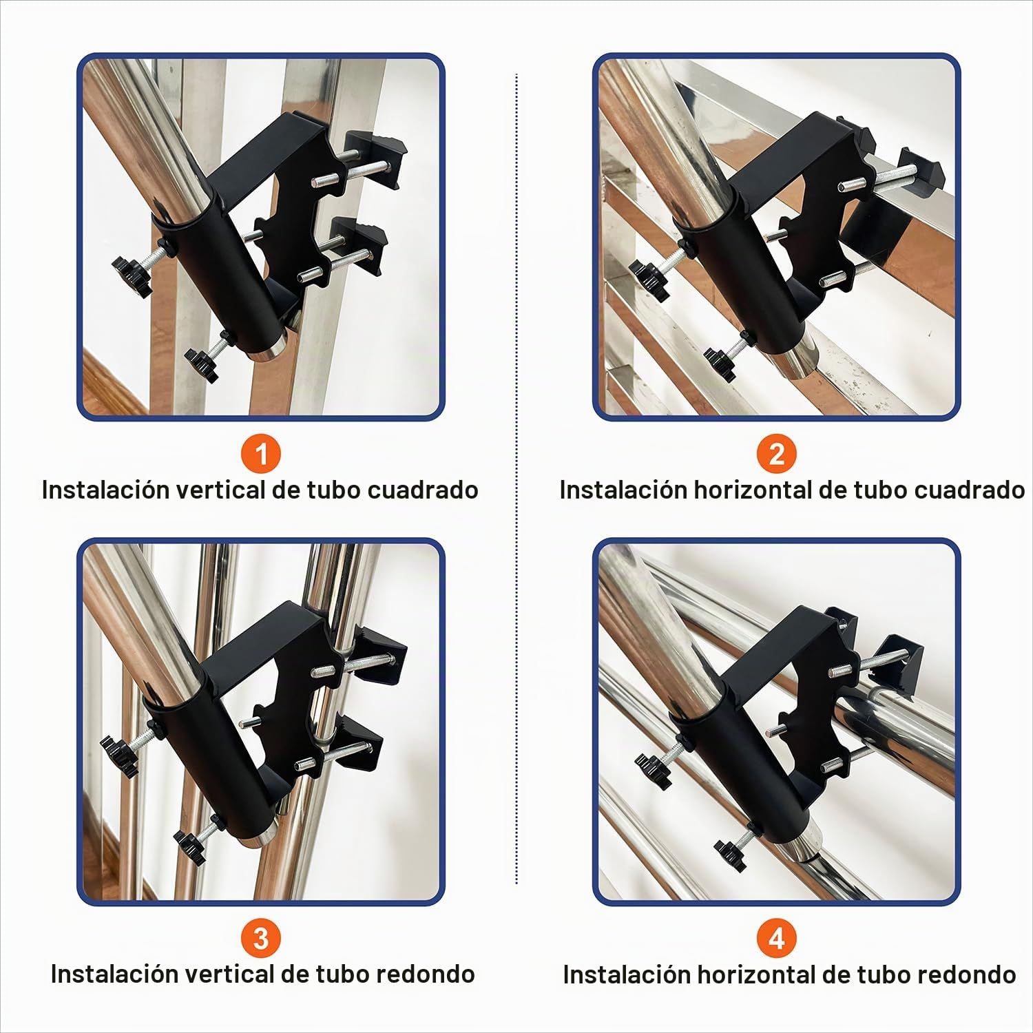 Soporte para poste de bandera, soportes de montaje en pared para bandera, soporte de montaje con hardwares, material de metal, a prueba de óxido y fuerte