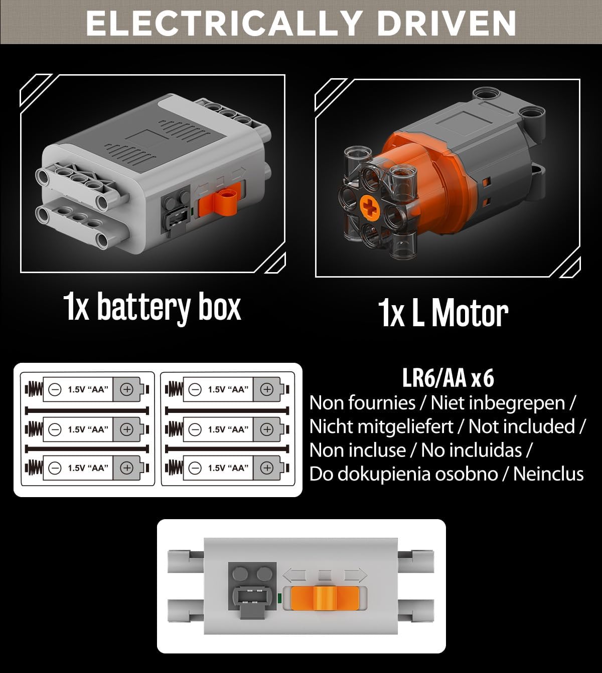 Working V8 Engine Model Kit for Adults & Teens - Advanced Mini Engine Building Set with Electric Motor, STEM DIY Hobby Mechanic Toy, Collector-Grade Quality (Off Road V8 Engine)