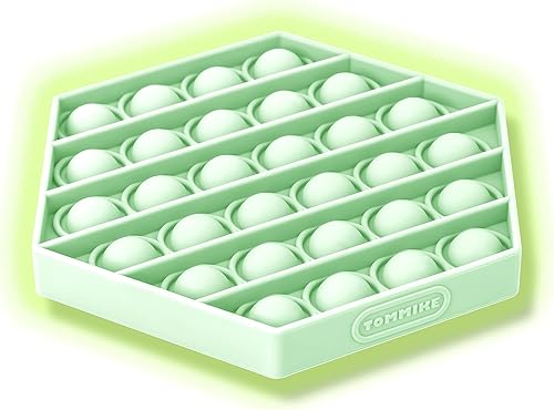 Miniatura 7 de Juguete hexagonal de burbujas sensoriales para aliviar la ansiedad y el estrés, necesidades especiales, autismo, aprendizaje, oficina, escuela,