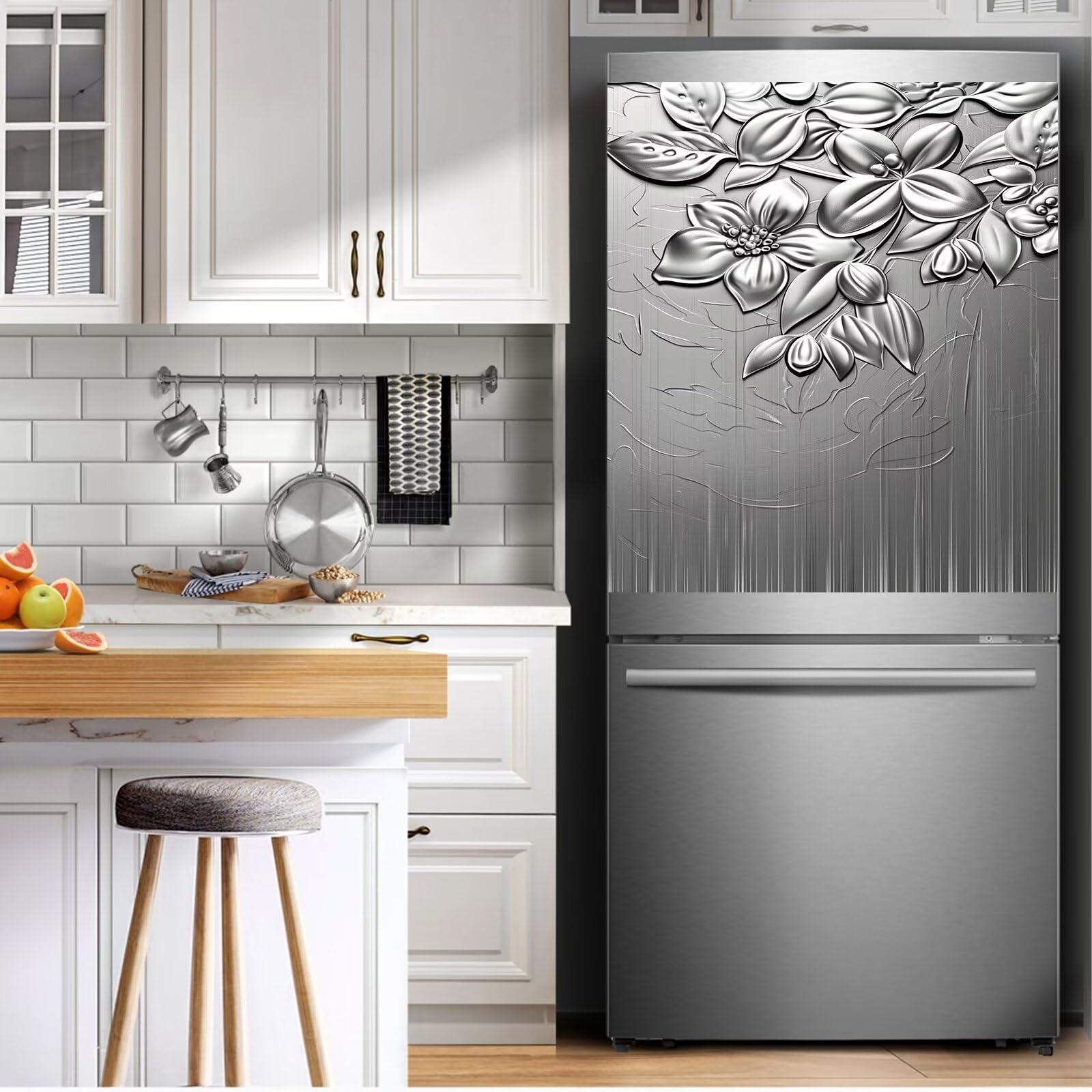 Magnetic Refrigerator Door Covers And Skins Spidfee Magnetic