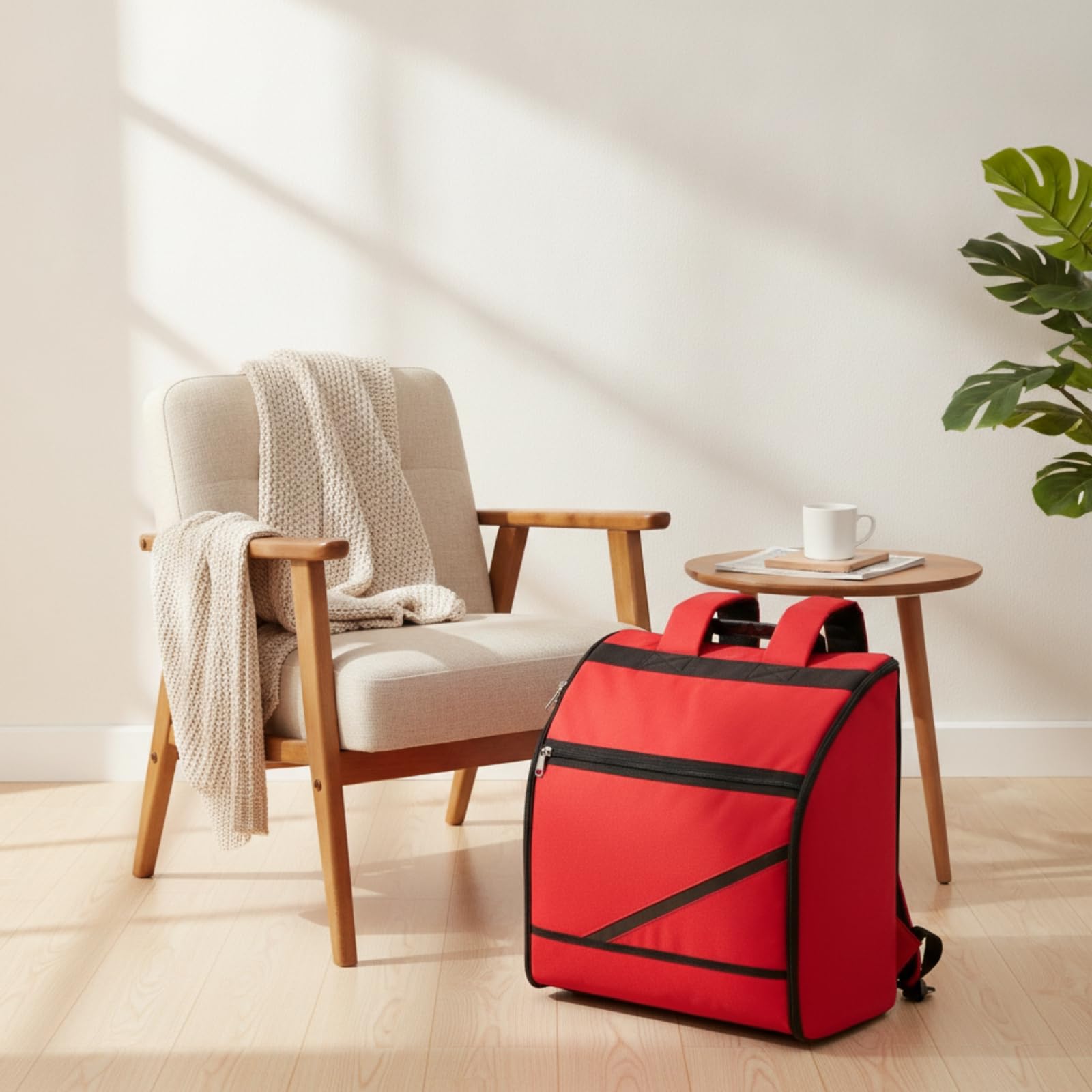 Borsa da Trasporto Imbottita Custodia Antiurto Zaino per Musicisti, Studenti di Musica, Concerti, 96 Bassi
