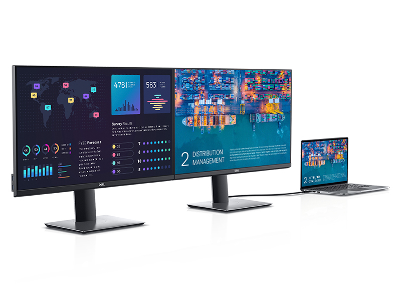 Dell P2720DC USB-C 27 Inch QHD (2560x1440) Monitor, 60Hz, IPS, 5ms