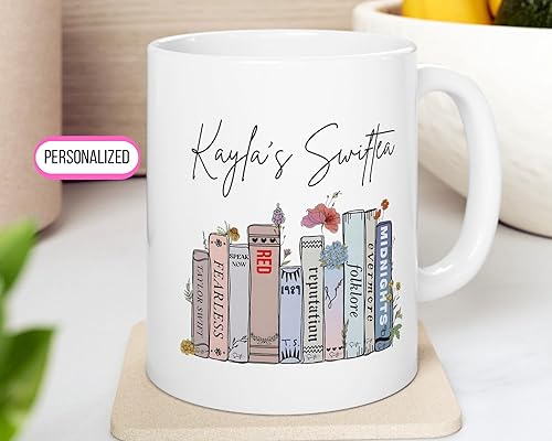 Miniatura 3 de Personalized Swiftea Mug, Album Mugs, Trendy Coffee Mugs, Ta Gifts, Custom Gifts, Personalized Gifts, Christmas Gift, Gift for Her