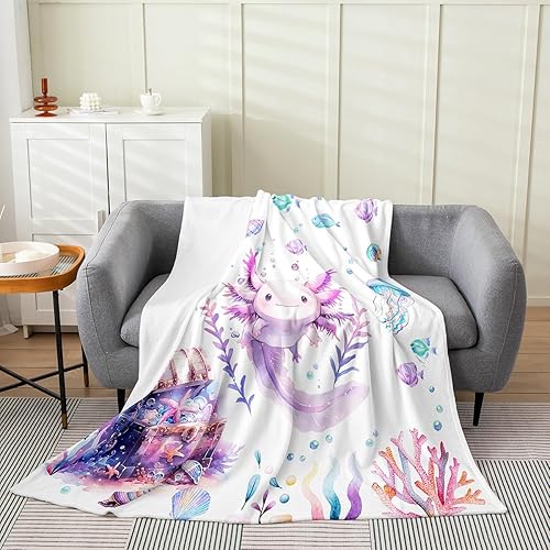 Miniatura 7 de Manta de franela de forro polar rosa para niños, manta mullida de flores de margaritas geniales de los años 70 para dormitorio de niños y niñas,