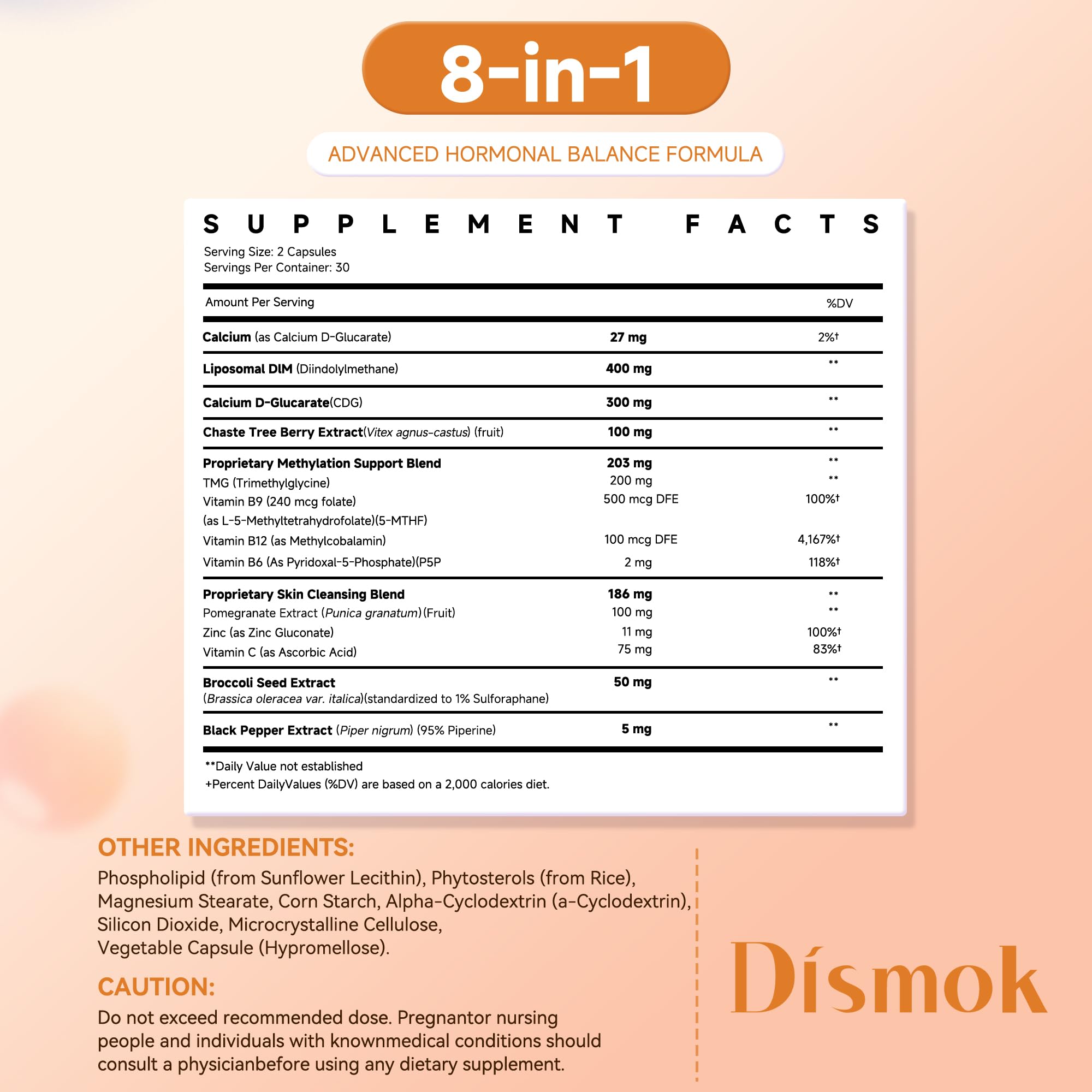 Liposomal DIM Supplement 400 mg with CDG, 12-in-1 Estrogen Metabolism — Amazon image 3