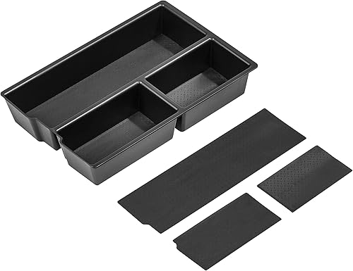 Miniatura 4 de Vehicle OCD - Bandeja organizadora de consola central inferior para Dodge RAM 1500 (2009-18), RAM 25003500 (2010-18), RAM 1500 Classic (2019)