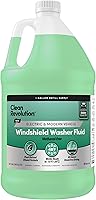 Clean Revolution EV Windshield Washer Fluid 128oz - Methanol-Free, Plant-Based, -15°F Winter Ready for EVs & Performance Cars