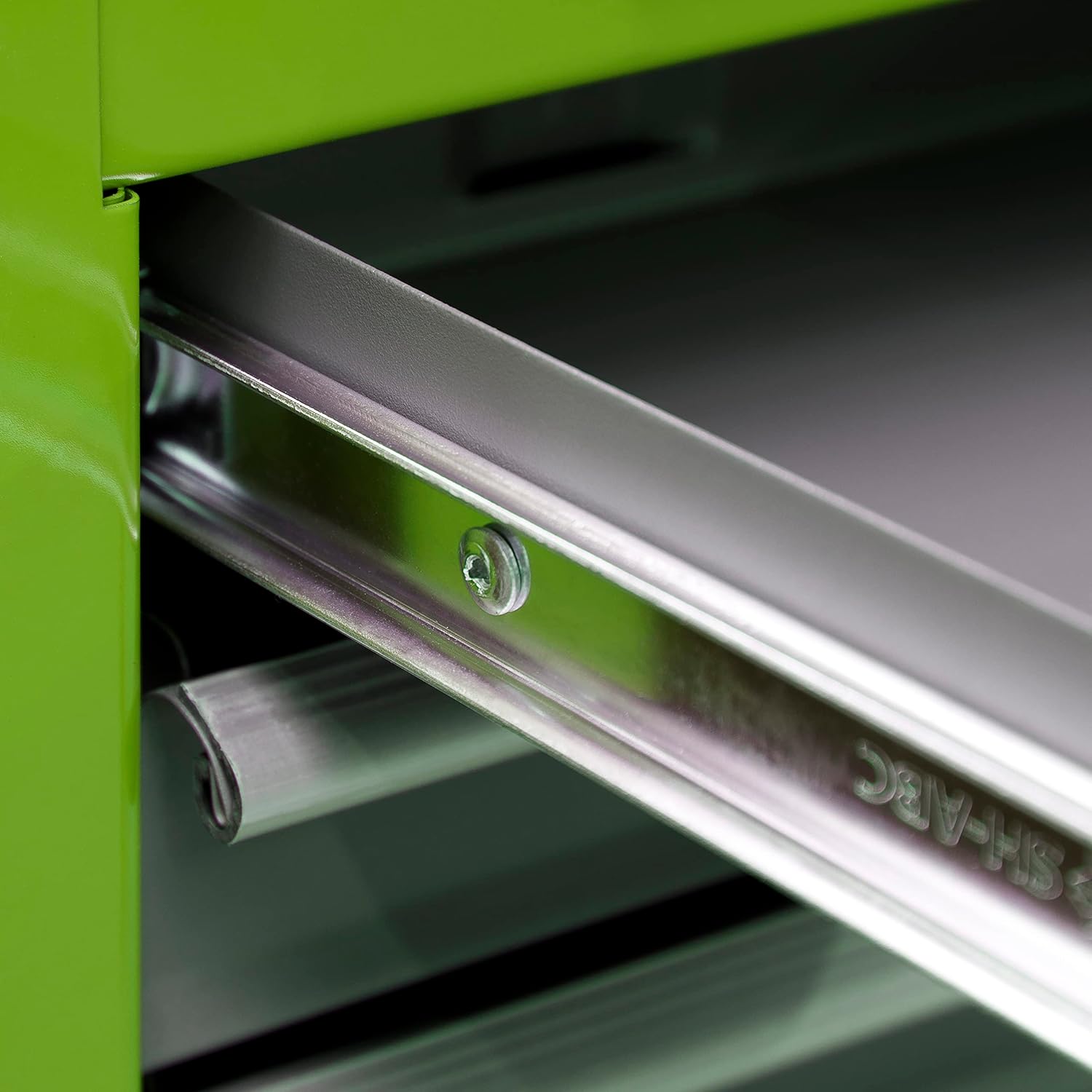 Sealey 3 Drawer Mid-Box with Ball Bearing Slides-Green/Grey
