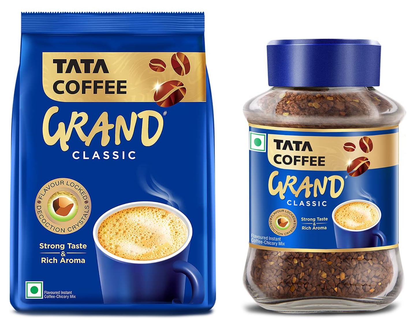 Tata Coffee Grand Classic Instant Coffee With Flavour Locked Decoction