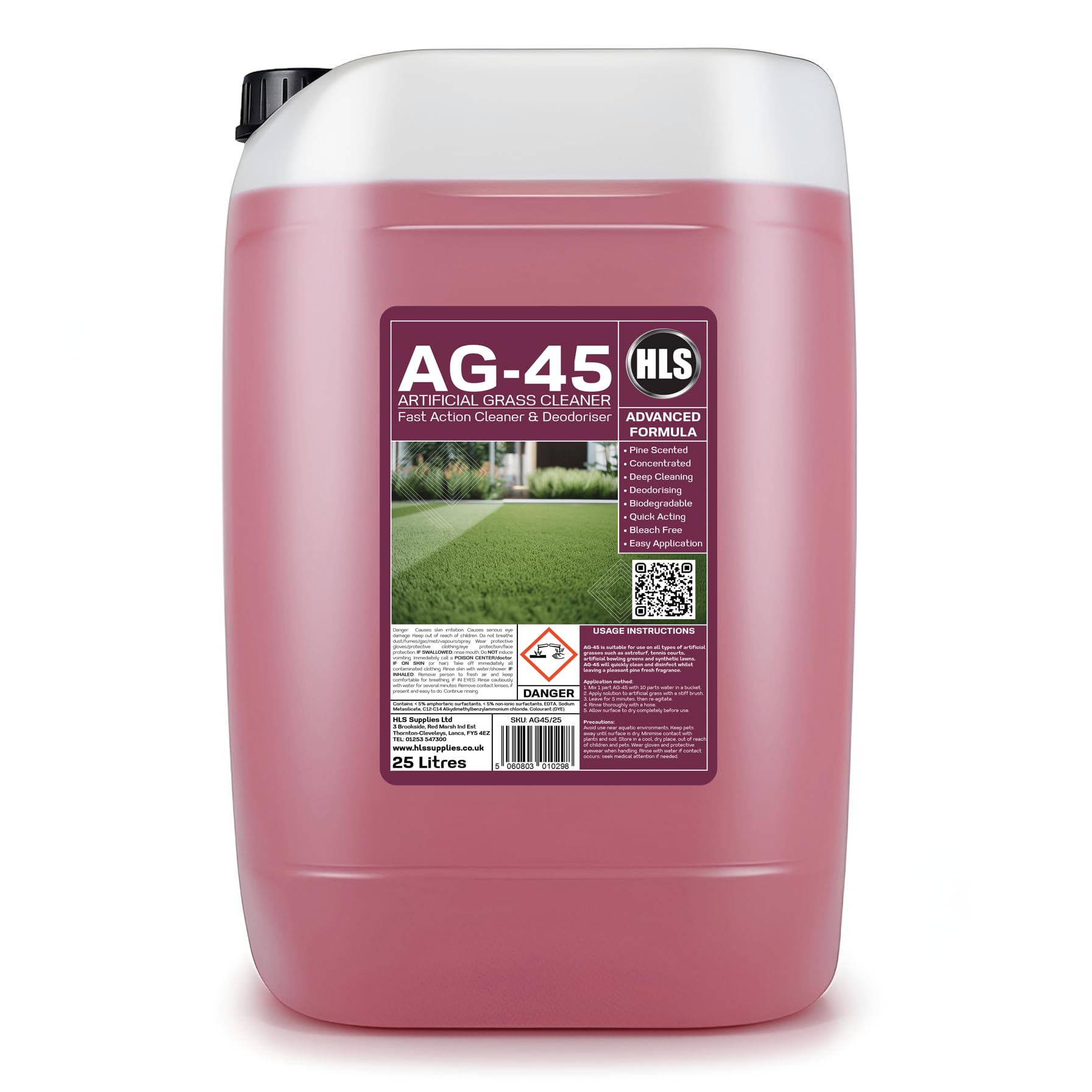 AG-45 Artificial Grass Cleaner 25L