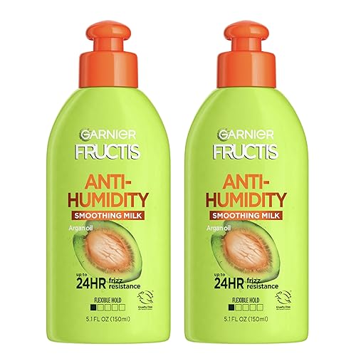 Miniatura 6 de Garnier Fructis Style - Leche suavizante antihumedad para cabello encrespado botella de 52 onzas 3 unidades