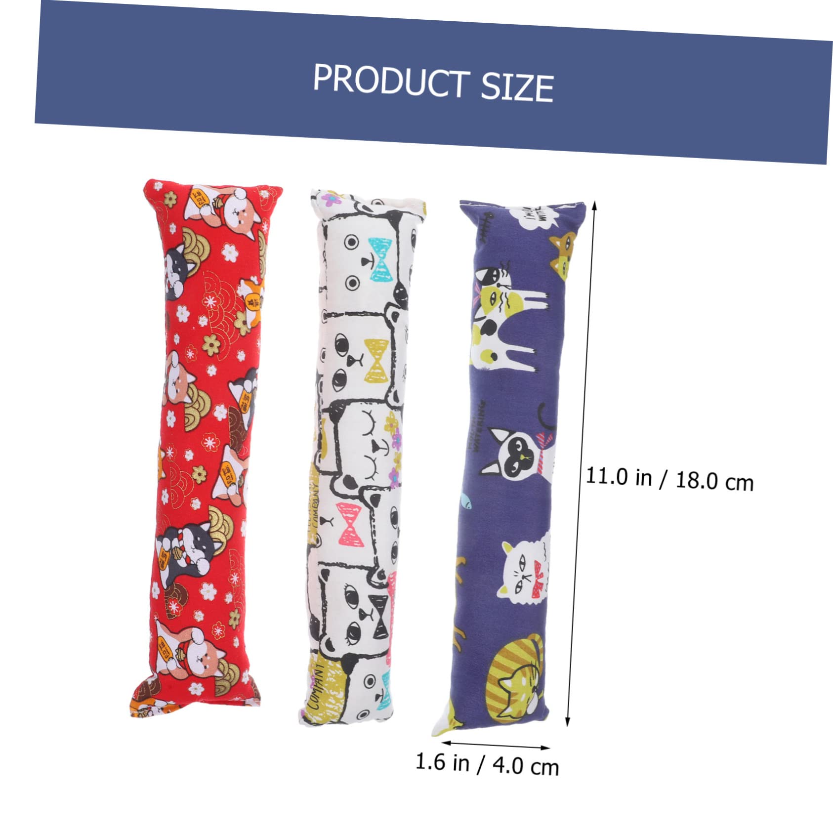 DOITOOL 12pièces Jouets Chat pour Chaton avec Coussin Herbe à Chat Jouets à Mâcher Divertissement Et pour Vos Félins