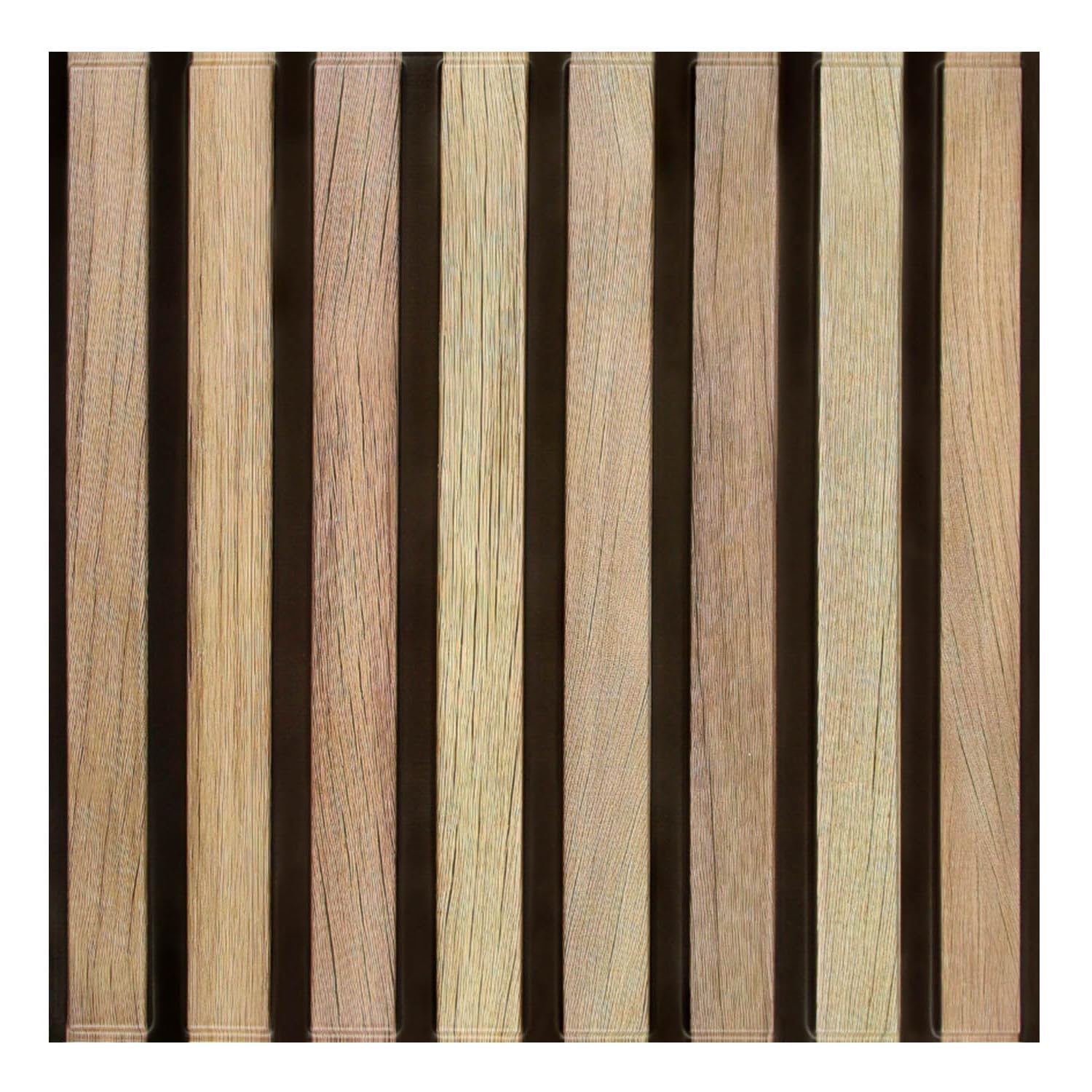 Commomy Paneles de pared de 3D, imitación de madera, 30 x 30 cm, 10 Piezas, autoadhesivos, pvc, paneles 3D decorativos pared decoracion de interior sala estar fondo dormitorio