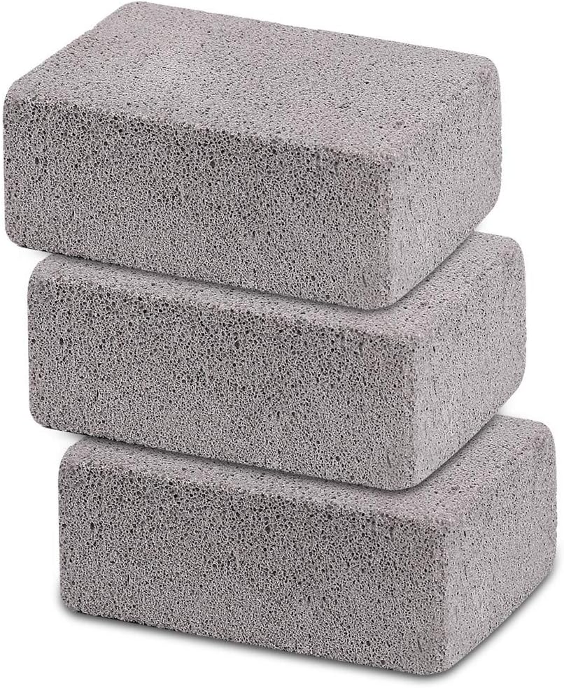 Griddle Cleaning Brick Block Heavy Duty Grill Cleaning Stone Bricks Flat Top Cookers Stone Griddle Scrubber Cleaner 3 Pack