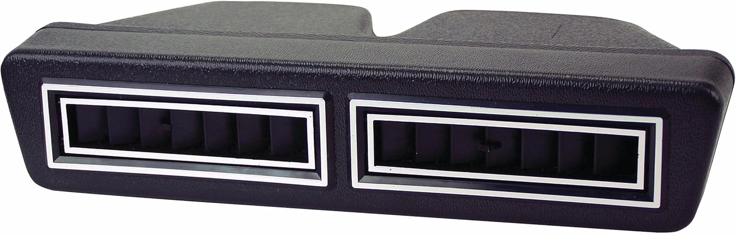 Underdash Dual Rectangular Louver/Vents Pod w/Floor Outlets for 2-1/2" Duct Hose #32-3FX