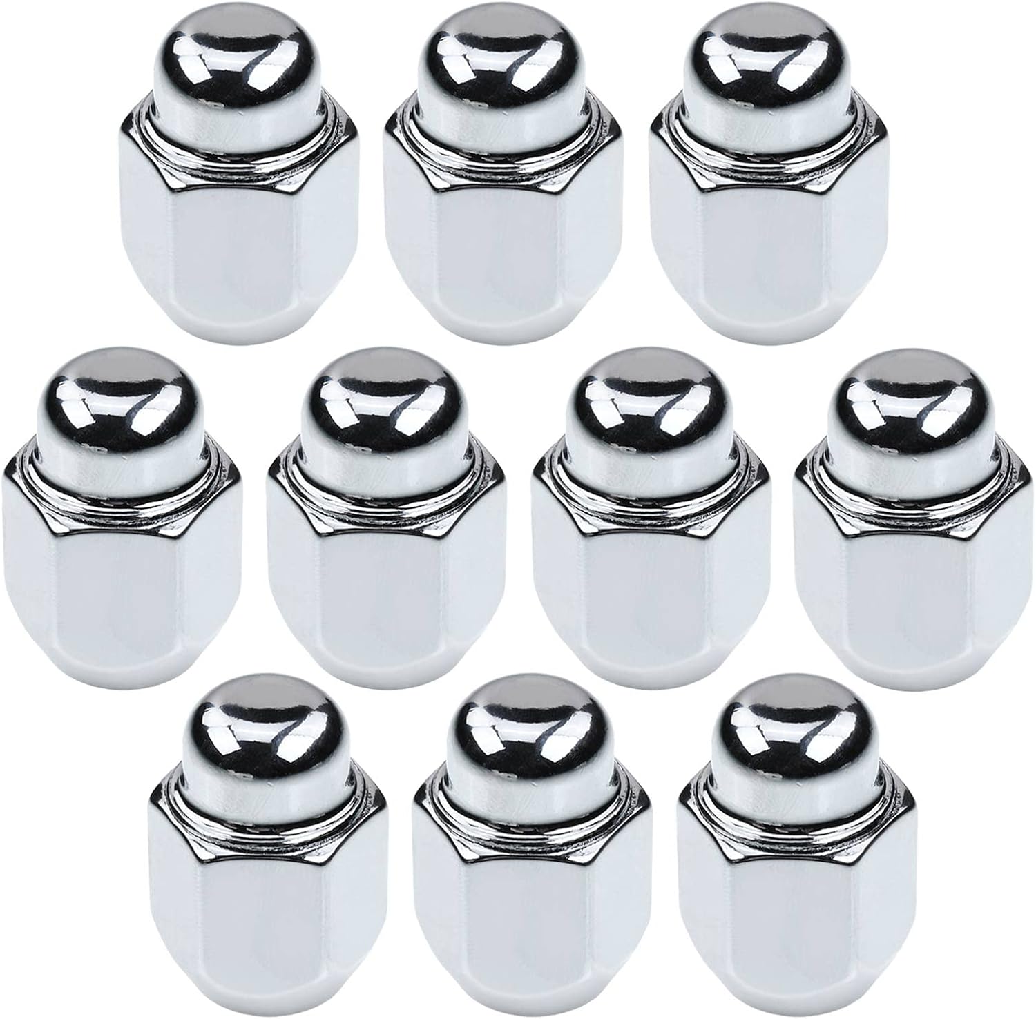 APremium Front or Rear Wheel Lug Nuts Compatible with Hyundai Santa Fe Sonata Tucson Accent Kia