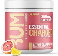 Vista 12 de RAW Nutrition - Fórmula esencial previa al entrenamiento de Chris Bumstead, polvos de nutrición deportiva pre-entrenamiento Bebida para hombres