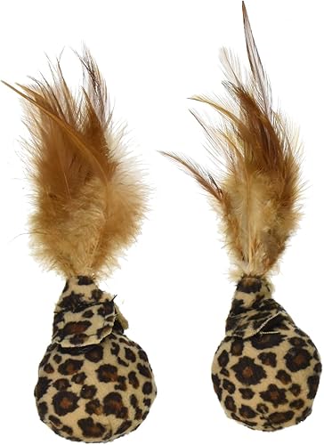 Petlinks Pelota de peluche para gatos (2 unidades), color azul, 2 unidades Petlinks Pelota de peluche para gatos (2 unidades), color azul, 2 unidades