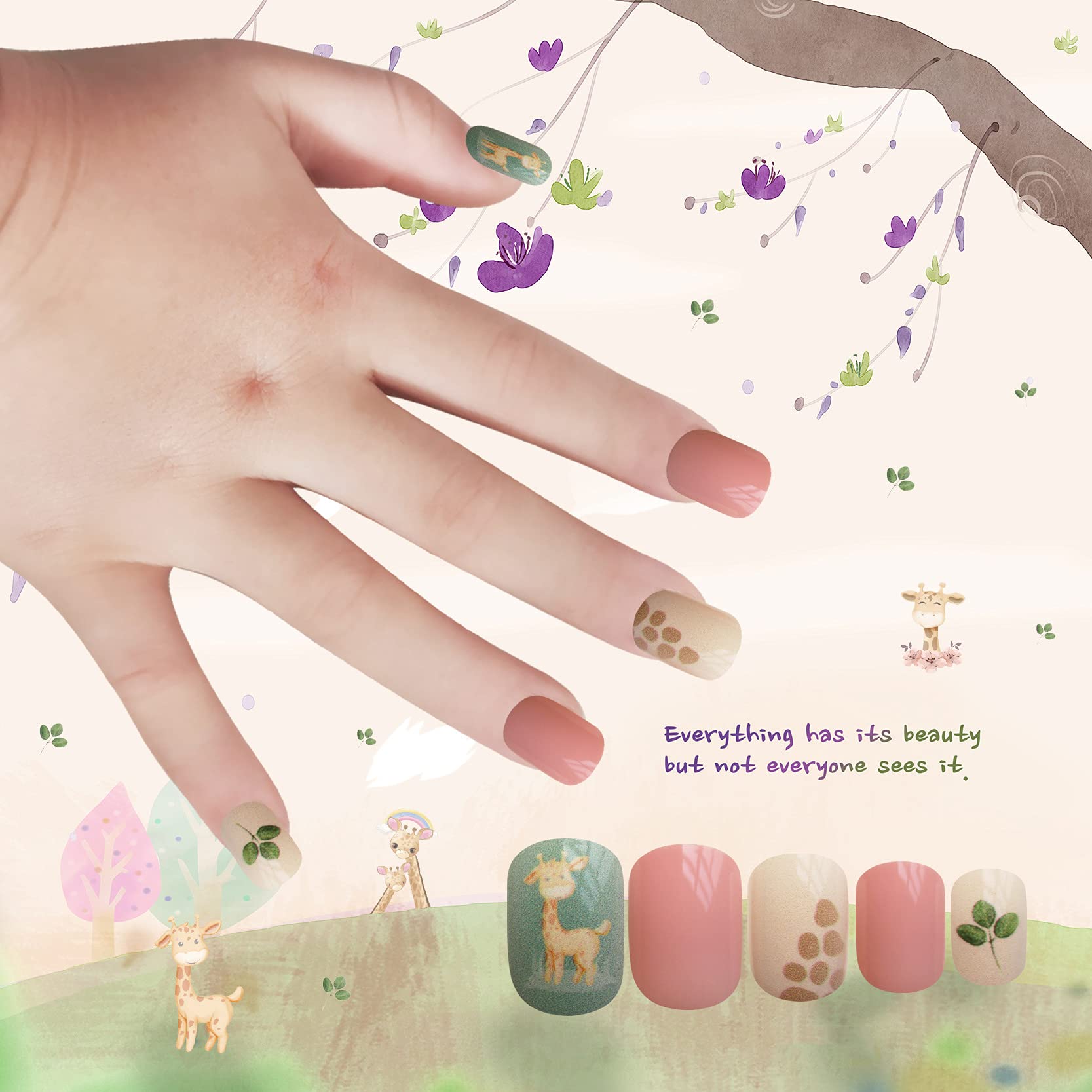 限定販売 Liarty 72枚 人気 和風 漫画 動物園柄 カラー 貼るだけの子供ネイルチップ ショート 子供用 つけ爪 女の子の人気ネイル Qdtek Vn 限定販売 Liarty 72枚 人気 和風 漫画 動物園柄 カラー 貼るだけの子供ネイルチップ ショート 子供用 つけ爪 女の子の人気ネイル Qdtek Vn