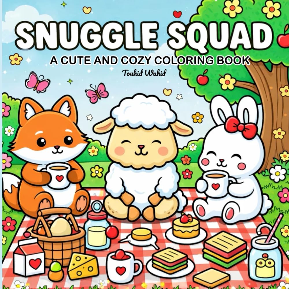 Snuggle Squad: A Cute and Cozy Coloring Book for Kids