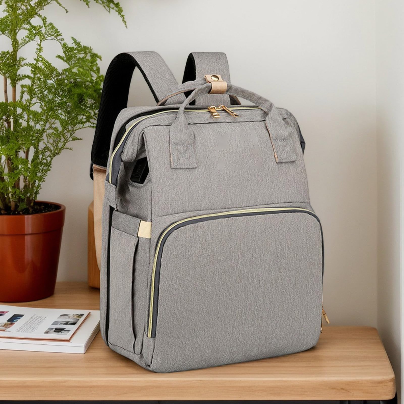Borsa per pannolini impermeabile, grande capacità, accessorio da viaggio leggero per riporre vestiti, giocattoli e bottiglie
