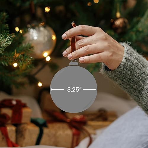 Miniatura 7 de Northlight Adornos de bola de Navidad brillante y mate de 6 quilates 325 pulgadas 3150in