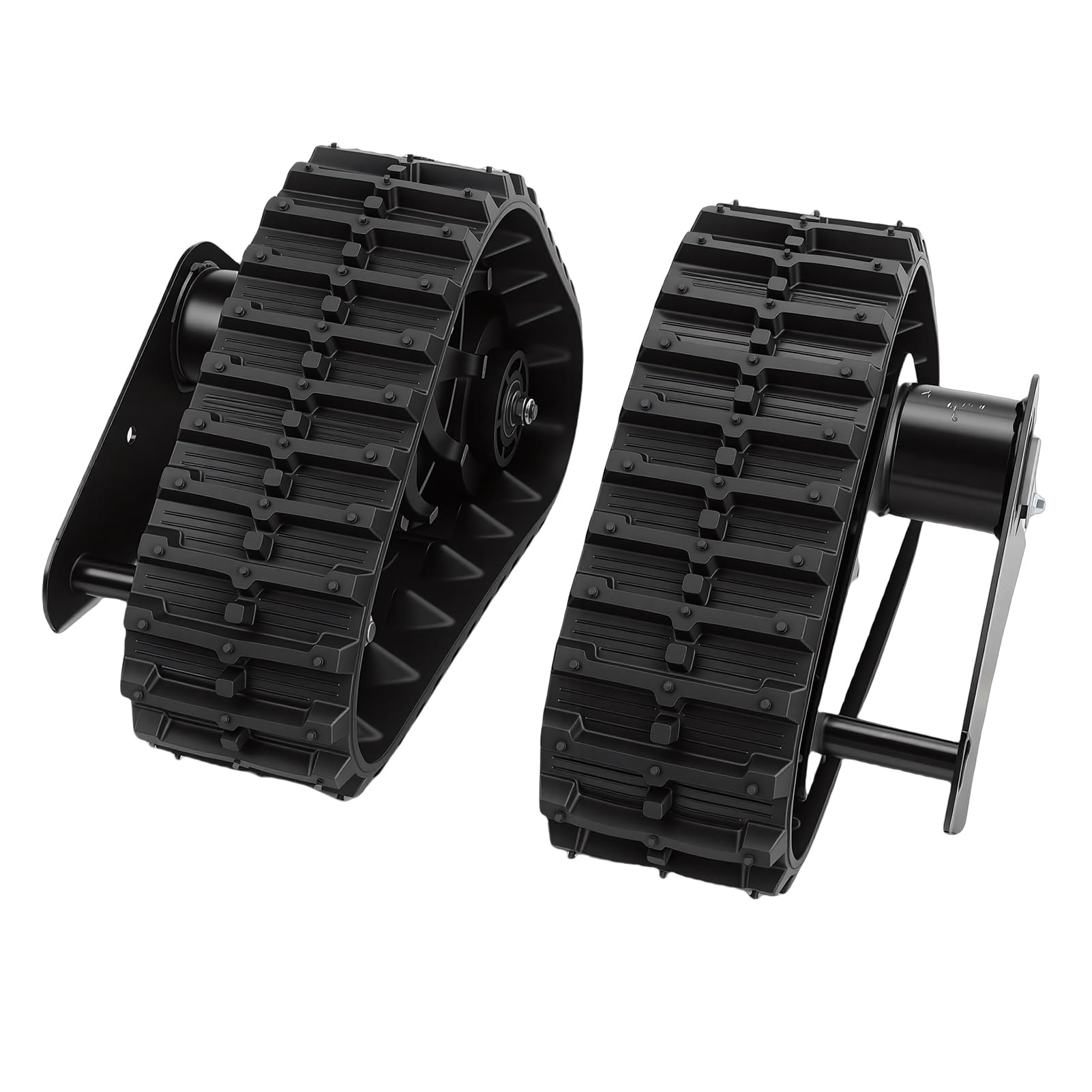 Generic Pista de para Nieve con Rueda Trasera, Pista UTV Estriada 23T, Kit Trasero Izquierdo Derecho para Cortacésped Cuádruple ATV Go Kart Buggy, Material de Primera Calidad, Uso en Terreno de y
