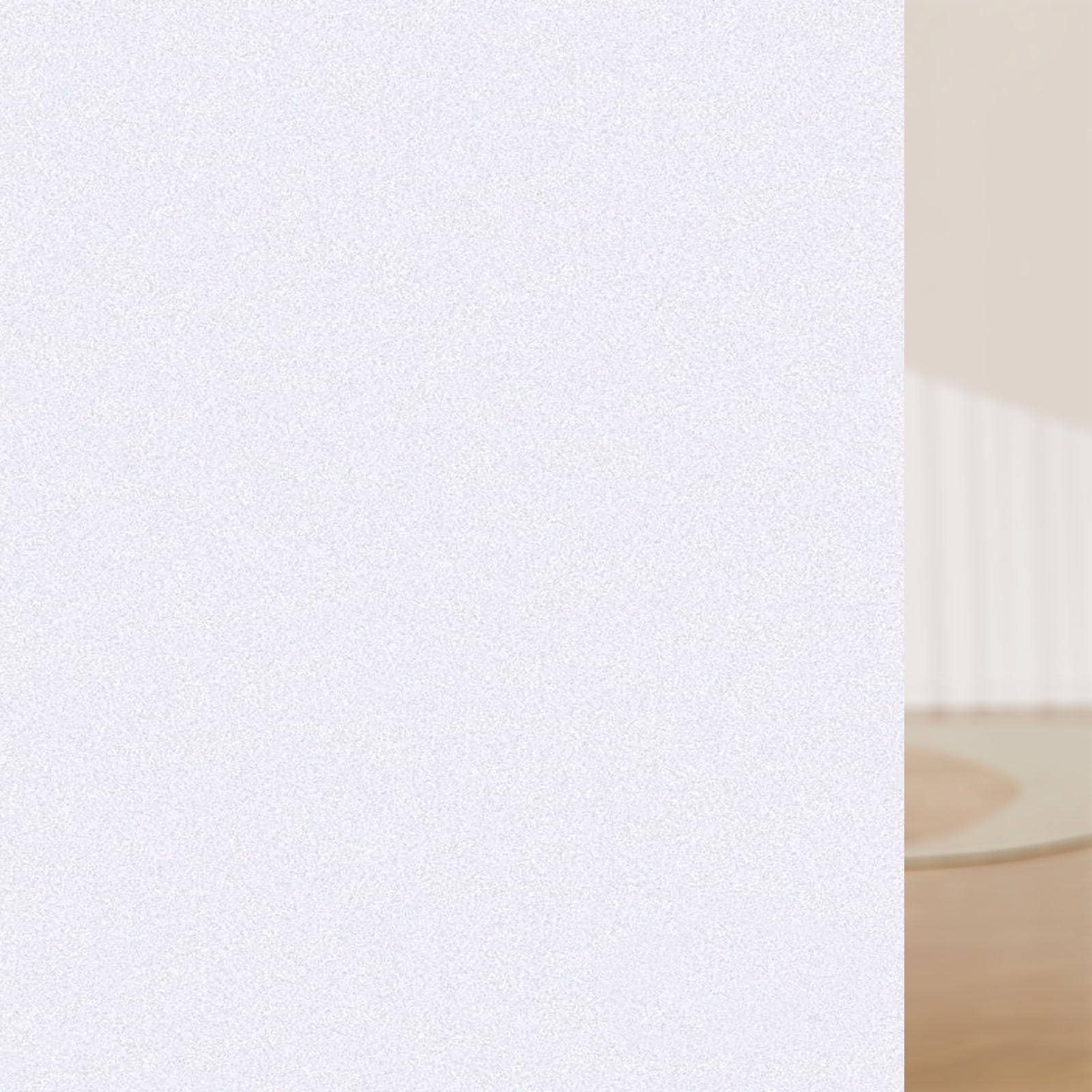 Film de fenêtre verre dépoli opaque blanc mat de 120 x 1200 cm