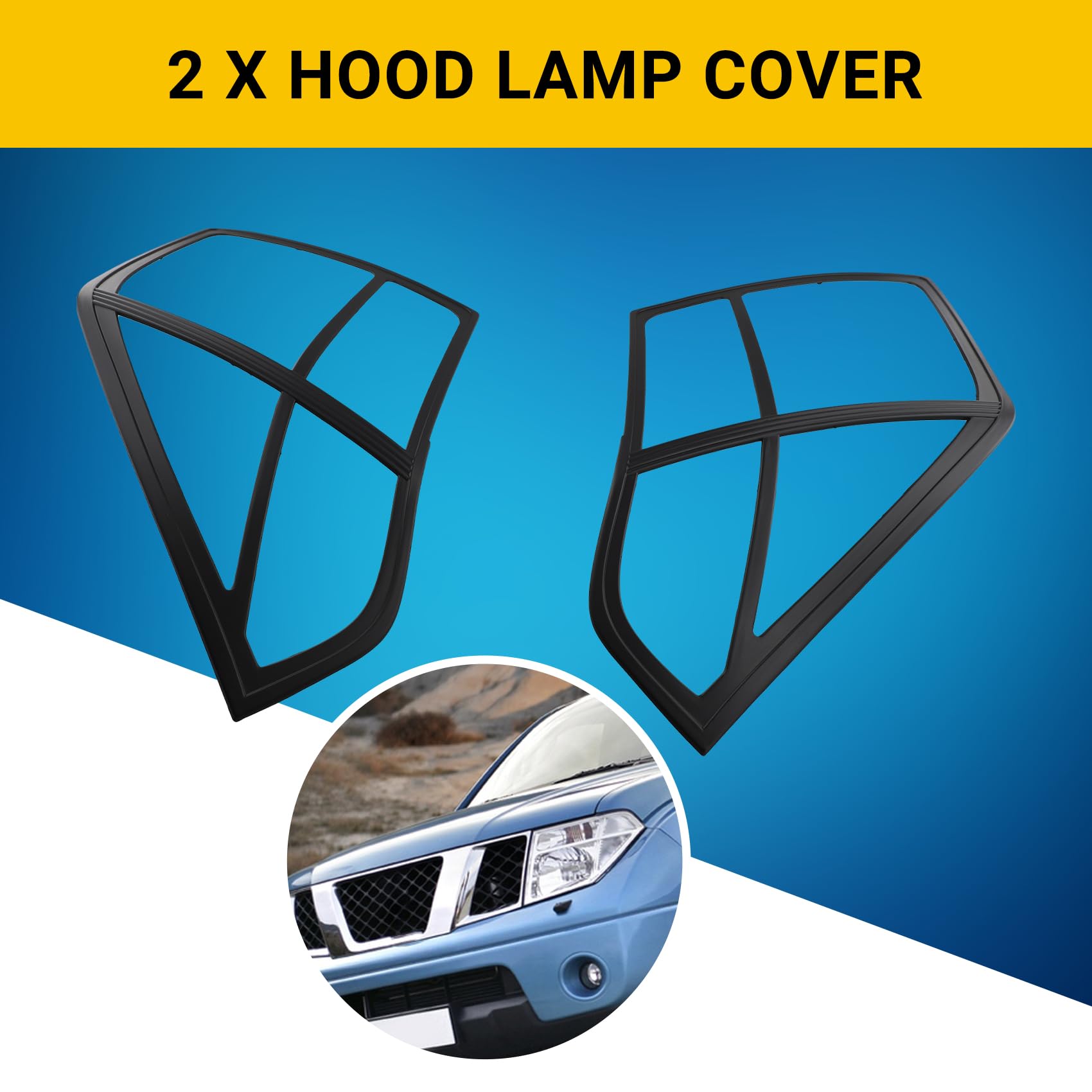 PièCes de Capot de Lampe de Phare de Voiture Couvercle de Phare pour Navara D40 2006-2013 Accessoires de Voiture