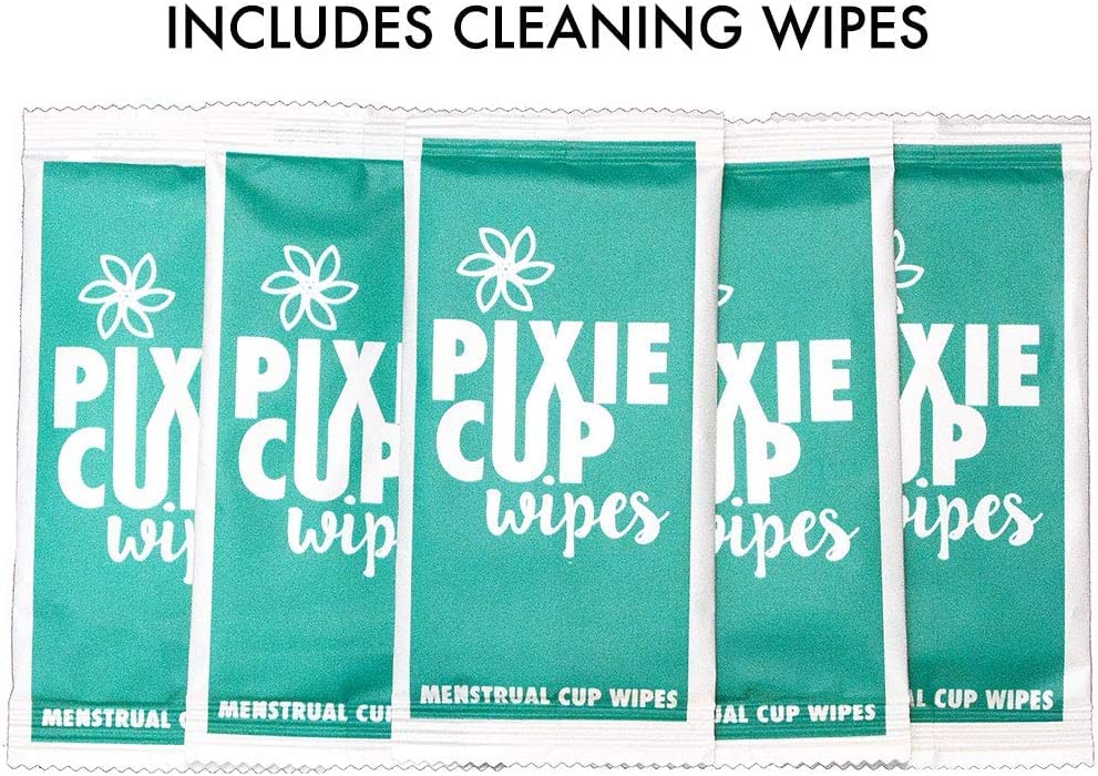 Pixie-Menstrual-Cup-Includes-Ebook-Guide-Cleaning-Wipes-Lube-Storage-Bag-Number-1-for-Most-Active-Reusable-Period-Cup-Tampon-and-Pad-Alternative-Buy-One-We-Give-One-2X-Small