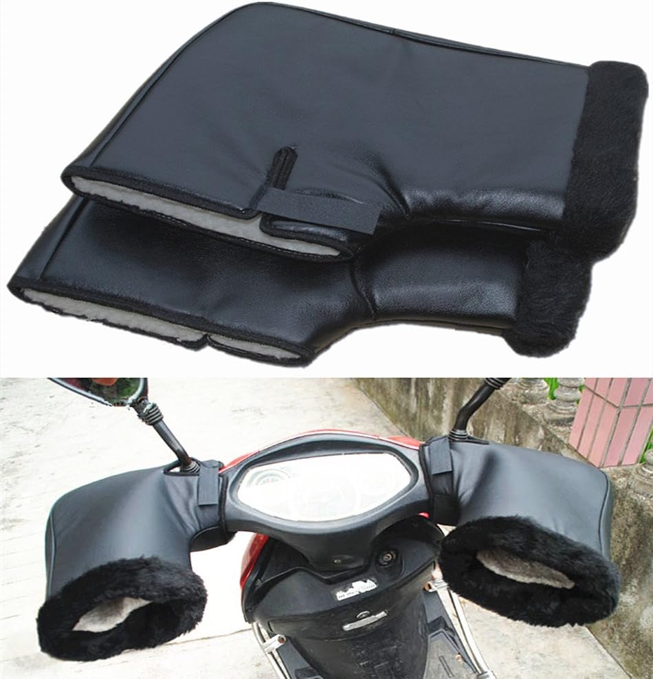 Moyishi Pair Waterproof Motorcycle Grip Handlebar Muff