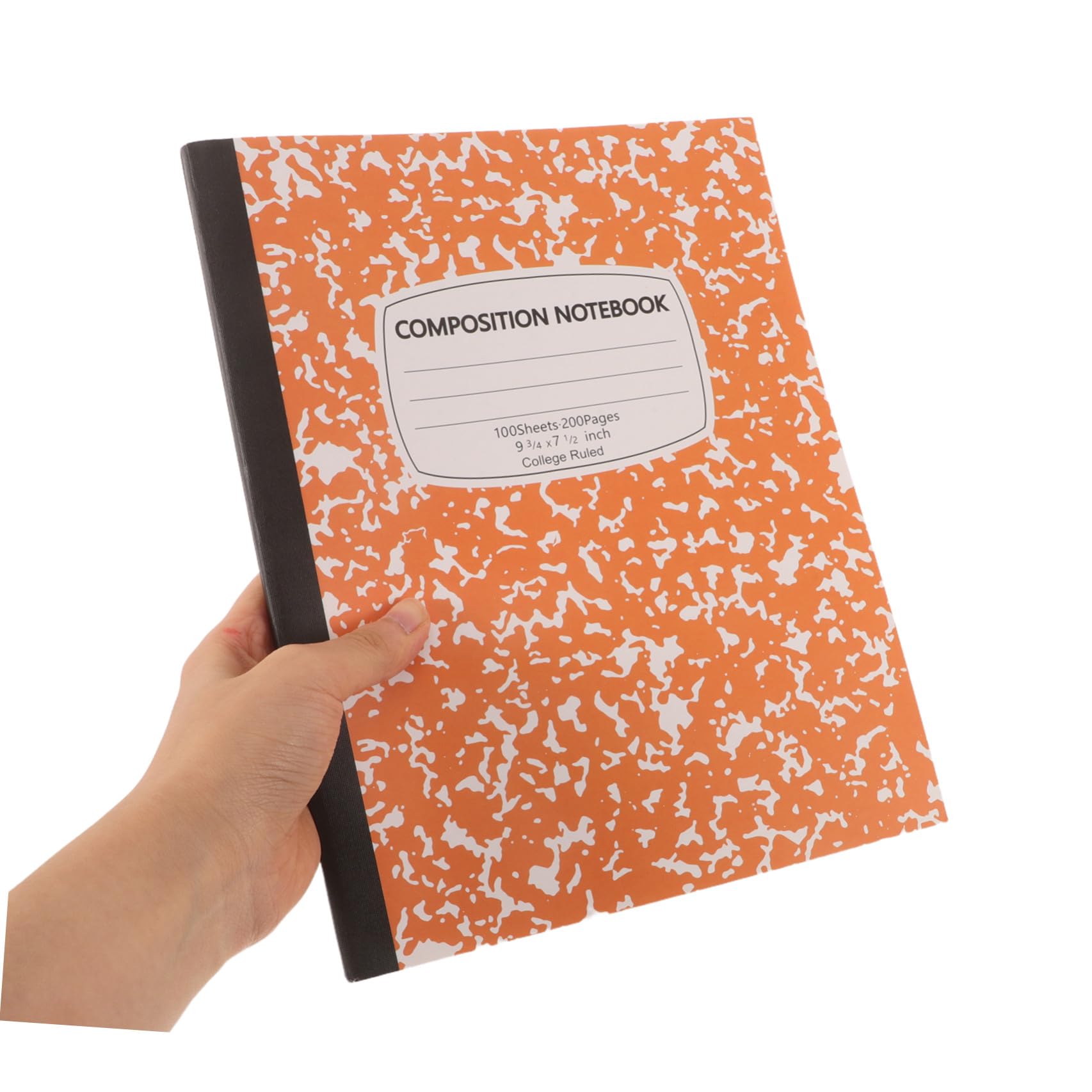5Er-Packung B5 College Ruled Zusammengestelltes Notizbuch 100 Blatt