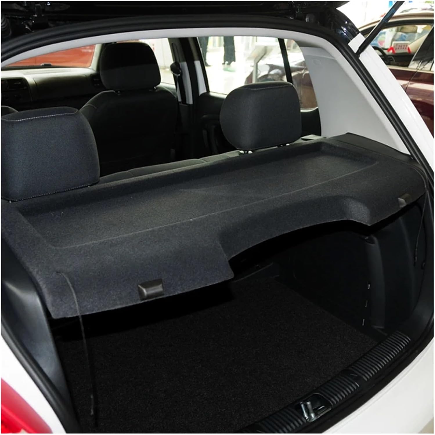 Compatible with Skoda Fabia 2008-2014 Not-Retractable Trunk Cargo Cover Parcel Rack Anti-Peeping Auto Interior Accessories