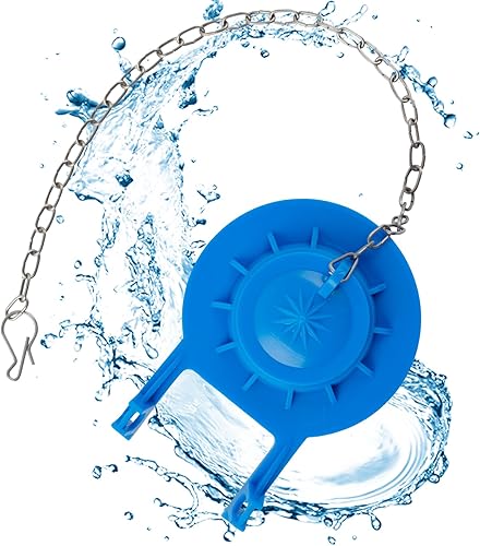 Miniatura 10 de Paquete de 2 aletas para inodoro de 3 pulgadas, repuesto compatibles con Gerber 99-788, aletas de goma para tanque de inodoro, alto rendimiento,