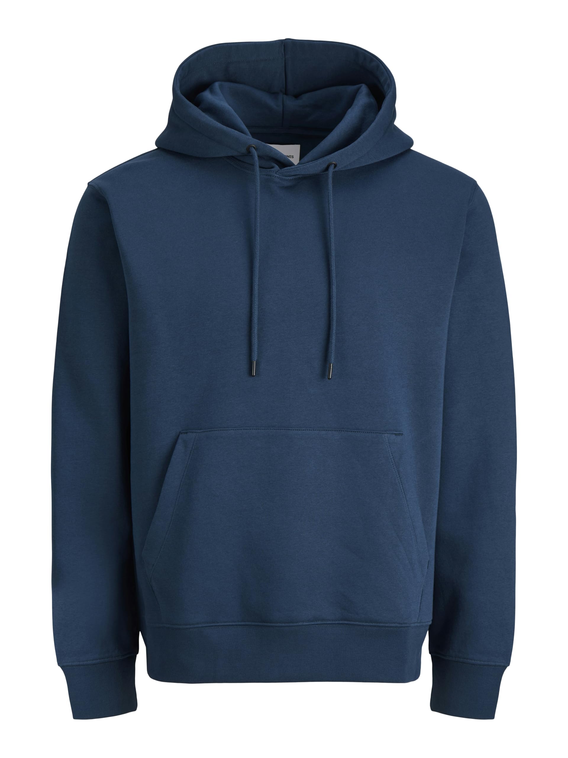 Jack & Jones Men's Blue (Insignia Blue) Solid Hoodie, 3XL