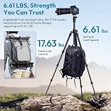 ULANZI TT53 71inch Camera Tripod, Travel Tripods for Camera with 360° Panoramic Ball Head and Uka Quick Release Plate, Lightweight Tripod with Removable Center Column for All DSLR, Loading Up to 18lbs - 5