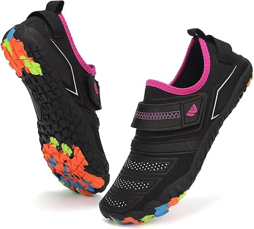 Kids Boys & Girls Water Shoes Lightweight Comfort Sole Easy Walking Athletic Sli