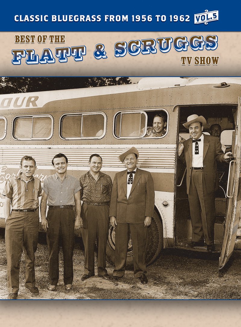 Flatt & Scruggs TV Show Vol 5 en DVD, concierto bluegrass clásico en formato de importación UK