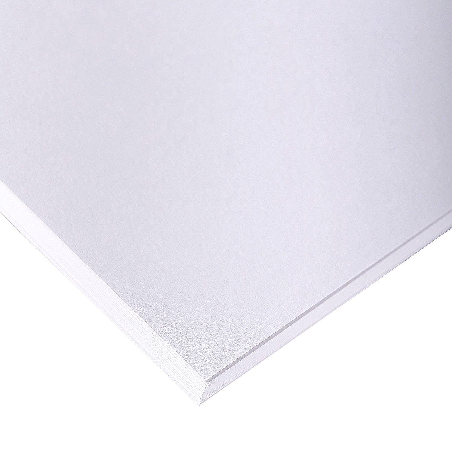 Clairefontaine Skizzenpapier, 180 g, A3, Weiß, 2 x 50 Blatt