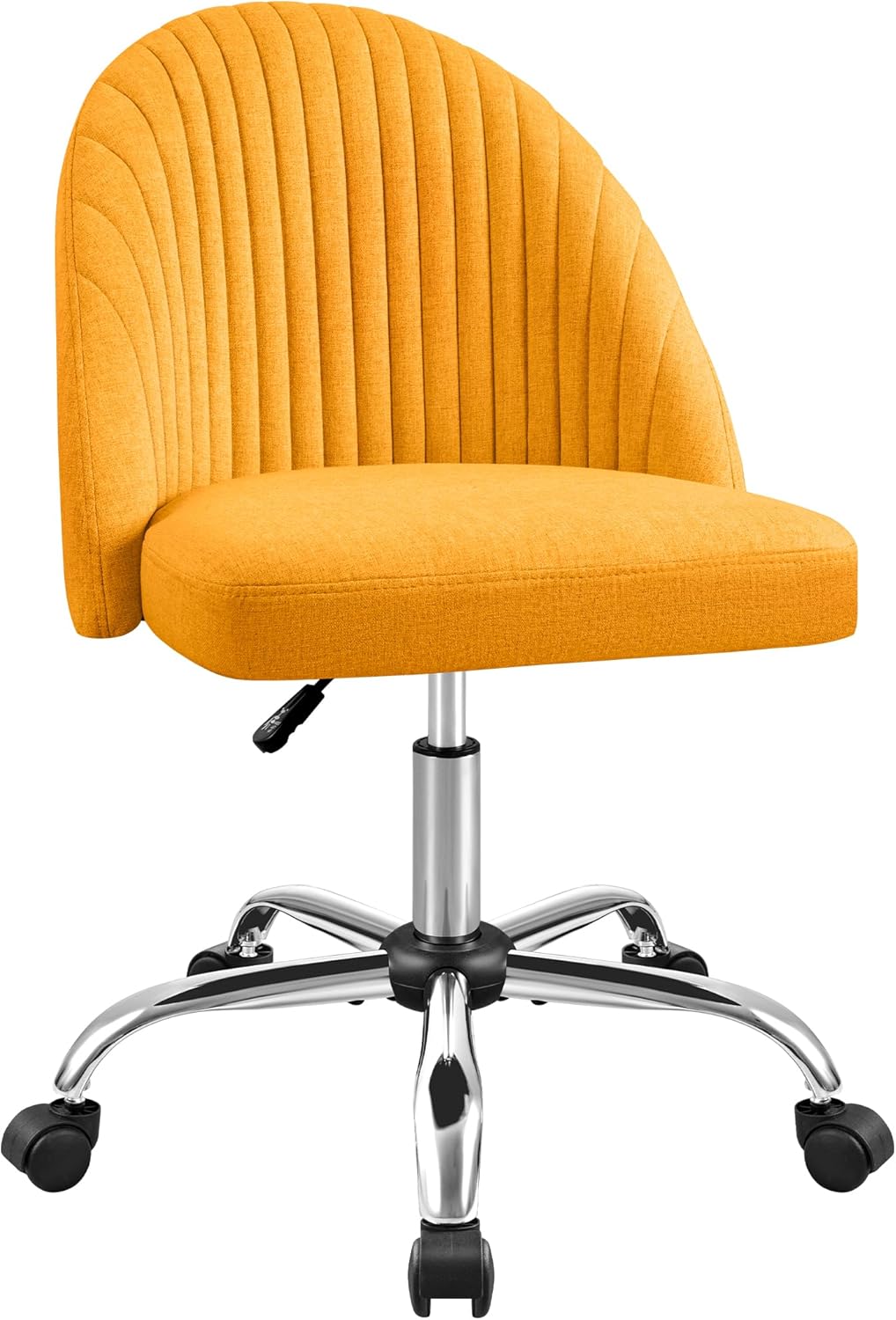 Furniwell Office Chair Armless Cute Desk Chair Modern